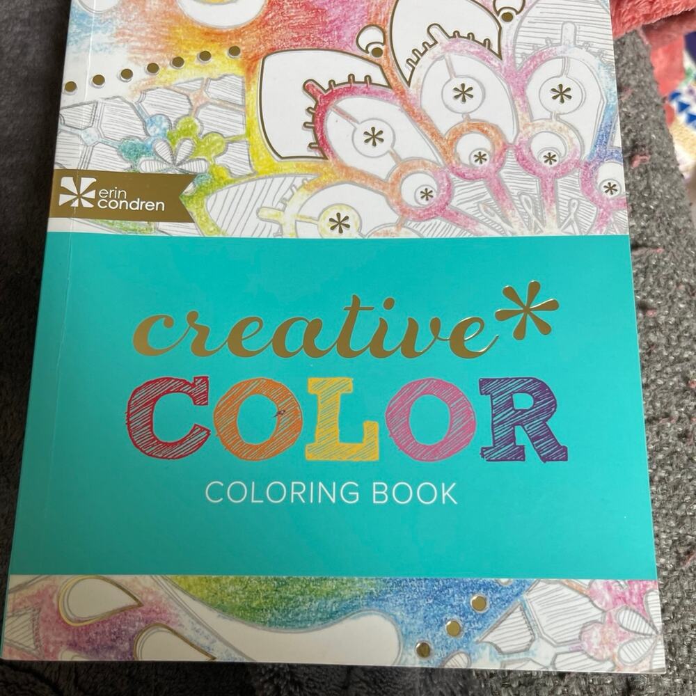 Erin Condren Coloring Book - NEW